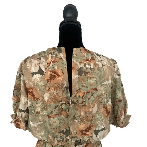 Floral Print Maxi Dress - Picture 3 of 4